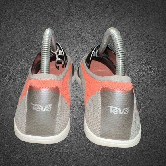 Teva Hydro Life Ballet Flat Women’s Size 9 Shoe Gray Orange 1018310 - Picture 4 of 10